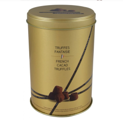 Tradiční kakaové lanýže Mathez Fantaisie 500 g v dárkové plechové dóze