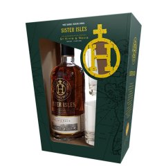 Sister Isles Reserva 40% 0,7l v dárkovém boxu se dvěmi skleničkami