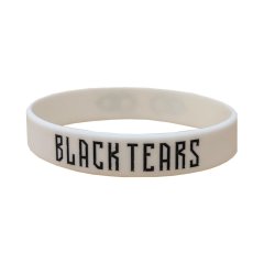 Bílý stylový náramek Black Tears