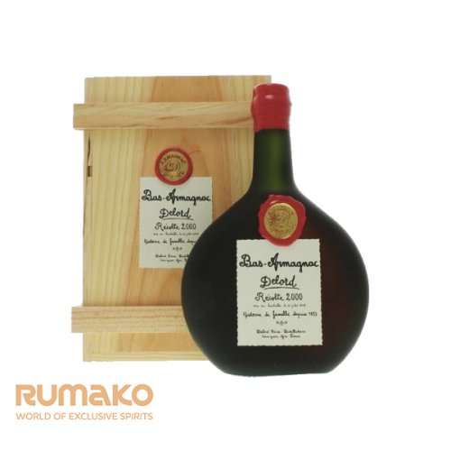 Armagnac Delord Millésimés 2000 40% 0,7l