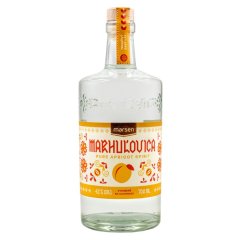 Marsen Marhulovica TRADITIONAL 42% 0,7 v dřevěném boxu se 2 skleničkami