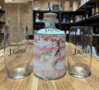 J.Rose London Dry Artisan Gin JR07 43% 0,7l + 2 sklenice jako dárek
