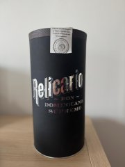 Relicario Ron Supremo 40% 0,7l v dárkové tubě - zraněná