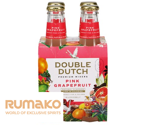 Double Dutch Pink Grepfruit Soda 4x0,2l