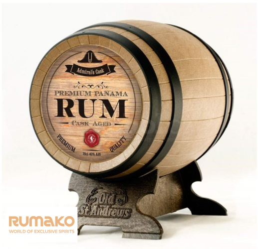 Admirals Rum Large Barrel 40% 0,7l