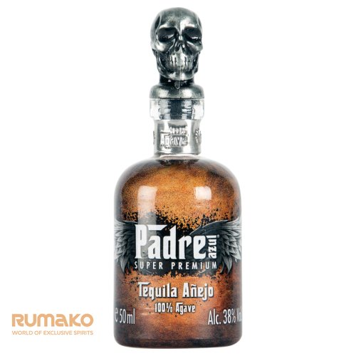 Tequila Padre Azul Añejo Mini 38% 0,05l