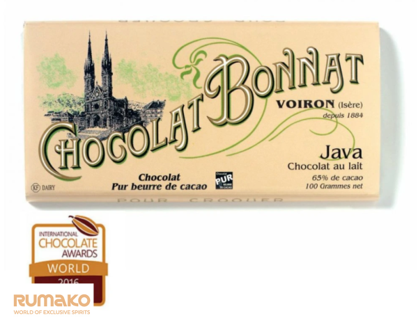 Mléčná čokoláda Bonnat Jáva 65%