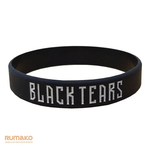 Černý stylový náramek Black Tears