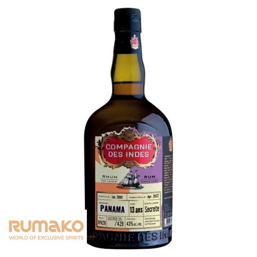 Compagnie des Indes Panama 13YO 43% 0,7l v dárkové krabičce