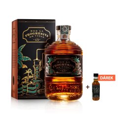 Ron La Progresiva de Vigia Mezcla 13 41% 0,7l v dárkové krabičce + DÁREK: Miniatura Black Tears