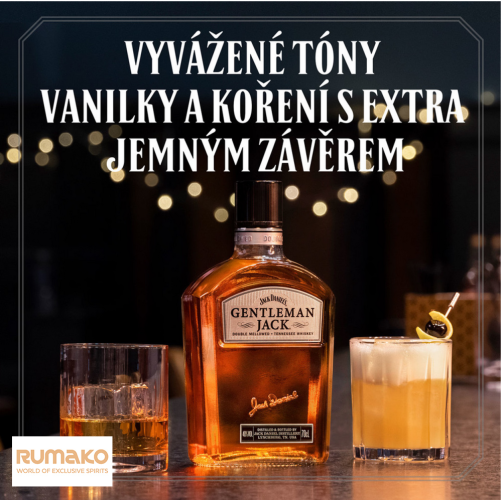 Jack Daniels Gentleman Jack Bourbon 40% 0,1l