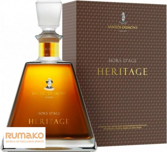 Santos Dumont Heritage rum 43,8% 0,7l v dárkové krabičce