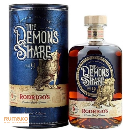 Demon's Share 9 Rodrigos Reserve 40% 0,7l v dárkovém balení LE