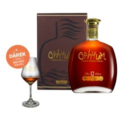 Ophyum 12 Sistema Solera 40% 0,7l v dárkové krabičce + 1x degustační sklenička