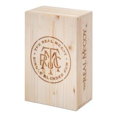 The Real McCoy 12YO 100 Proof Limited 50% 0,7l Wood Box + 2 skleničky