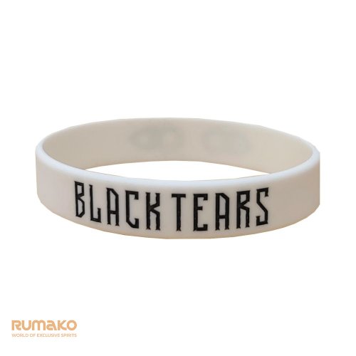Bílý stylový náramek Black Tears