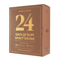Degustační sada De Degustation Rhum  2025 41%  24 x 2 cl + 2 skleničky
