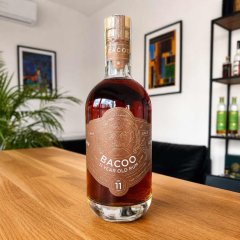 Bacoo 11 YO Rum 40% 0,7l + Tiki pohárek v dárkové krabičce