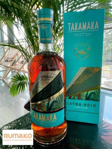 Takamaka Rum Extra Noir 43% 0,7l  v dárkové krabičce