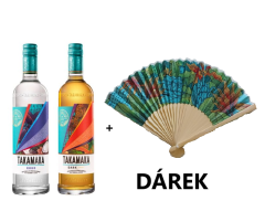 Takamaka DUO (Dark spiced + Koko) + vějíř jako DÁREK