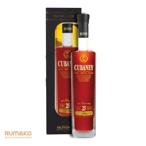 Cubaney Tesoro 25 Sistema Solera 38% 0,7l v dárkové krabičce