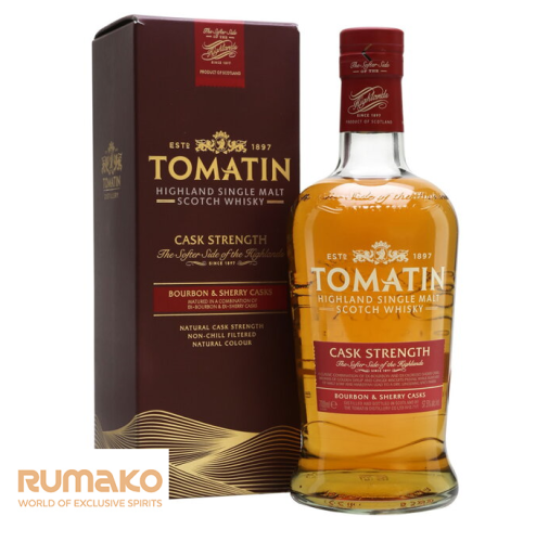 Tomatin Cask Strenght Burbon a Sherry Casks 57,5% 0,7l