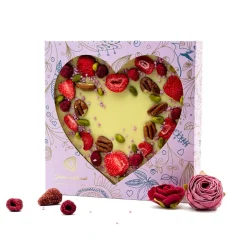 Srdce z bílé čokolády, 190g