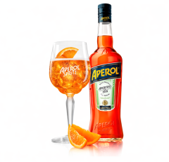 Aperol Aperitivo 11% 0,7l + sklenice na Aperol