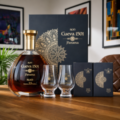 Rum Cueva 1501 33 Sistema Solera  40% 0,7l + 2 skleničky jako DÁREK