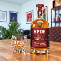 Hyde Whiskey 1922 No.4 Single Malt Rum Finish 46% 0,7l + sklenička Hyde whisky