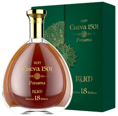 Rum Cueva 1501 Las Perlas Elegante 40% 0,7l - 18 Sistema Solera