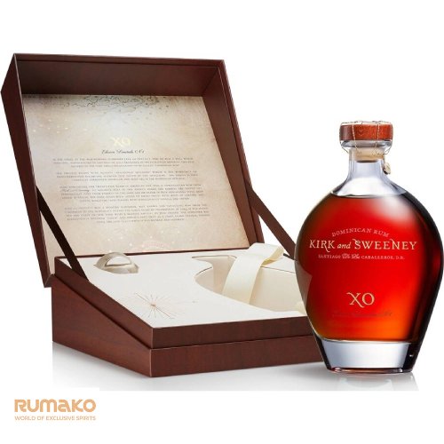 Kirk & Sweeney XO 70 65,5% v dárkové kazetě