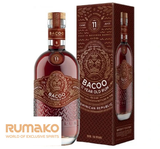 Bacoo 11  Rum 40% 0,7l v dárkové krabičce