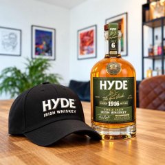 Hyde Whiskey 1916 No.3 Single Grain 6YO bourbon 46% 0,7l + Kšiltovka