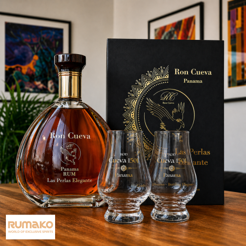 Rum Cueva 1501 18 Sistema Solera  40% 0,7l + 2 skleničky jako DÁREK
