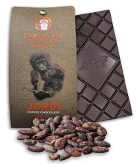Mountain Gorilla Jordi kávová čokoláda 66%, 50g