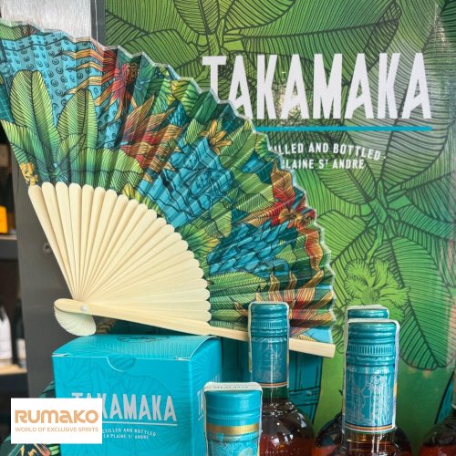 Takamaka DUO (Dark spiced + Koko) + vějíř jako DÁREK