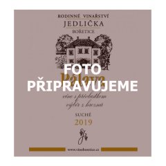 Jedlička Pálava výběr z hroznů 2019 suché 14% 0,75l