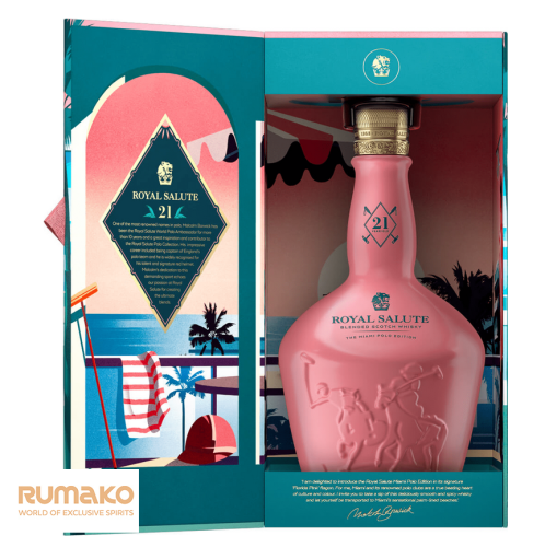 Royal Salute 21 YO The Miami Polo Edition Whisky 40% 0,7l v dárkovém balení