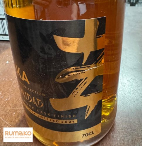 ZAKA Trinidad 13YO Japanese Whisky Wood Cask Finish - zraněná