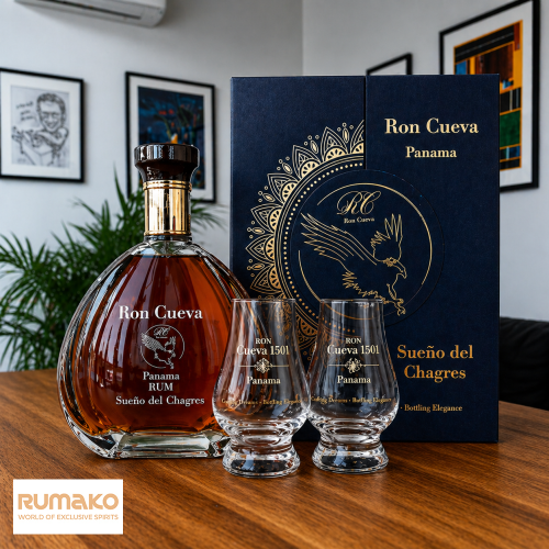 Rum Cueva 1501 25 Sistema Solera  40% 0,7l + 2 skleničky jako DÁREK