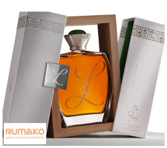 Cognac Carafe Leopold de Gourmel 0,7l 40% v luxusní kazetě