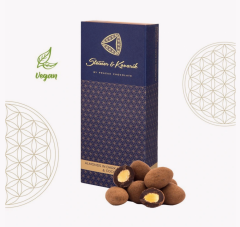 Mandle v hořké čokoládě s kakaem, 130 g