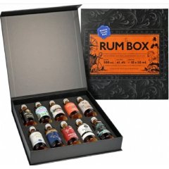 The Rum Box - Blue Edition 41,4% 10x 0,05l