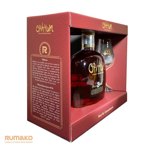 Ophyum 23 Sistema Solera 40% 0,7l v dárkovém boxu se 2 skleničkami