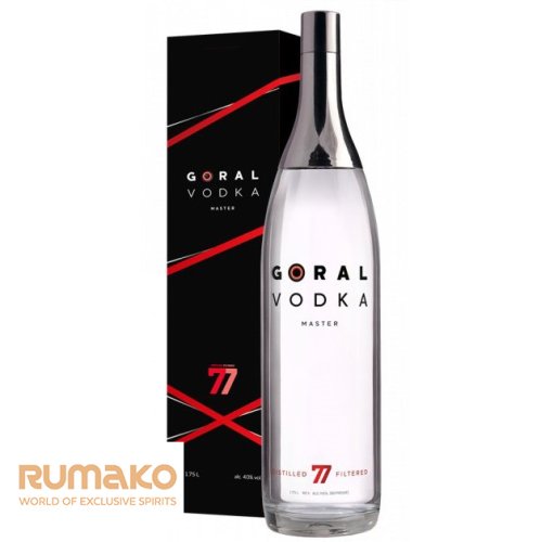 Goral Vodka Master 40% 0,7l v dárkovém balení
