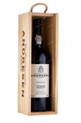 J.H. Andresen Vintage 2009 Port 20% 0,75l v dřevěné krabičce