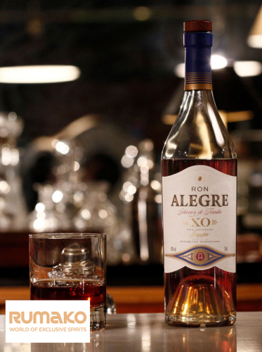 Rum Alegre Selección de Familia XO 40% 0,7l + skleničky RUMAKO jako DÁREK