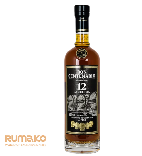 Centenario 12 Gran Legado Rum 40% 0,7l
