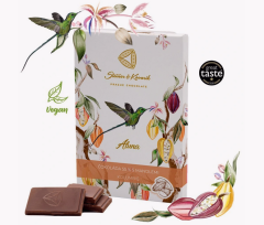 Aluna - čokoláda 55% s mandlemi, 70 g